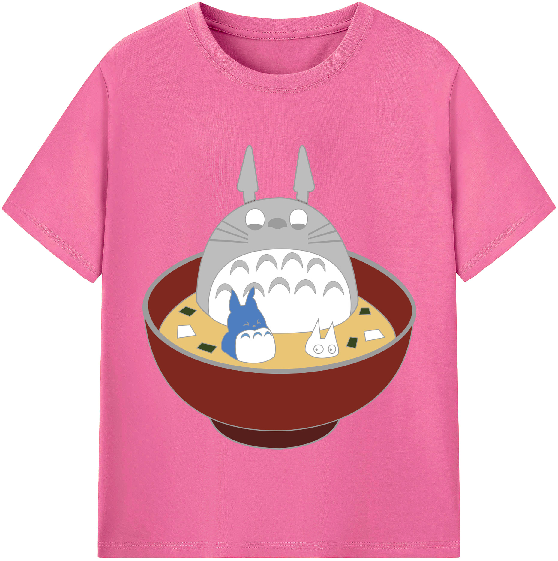 （画像用） となりのトトロ 草壁メイ 草壁サツキ My Neighbor Totoro Satsuki Kusakabe Mei Kusakabe レディースカジュアルプリントTシャツ（綿100％）